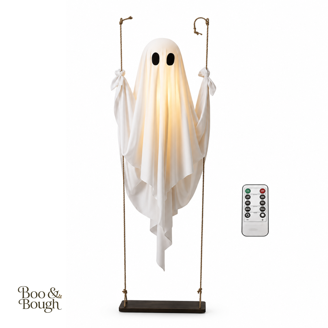 Boo & Bough™ Glowing Ghost Swing