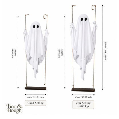 Boo & Bough™ Glowing Ghost Swing